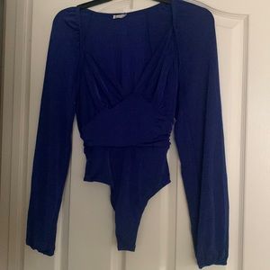 NWT Free People Intimately Womens One Piece LS Bodysuit